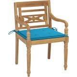 The Living Store Batavia stoli z blazinami 6 kosov trdna tikovina - Batavia Stol, (21494359) | Shoptok.si
