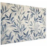  Plakat - Delicate Botanical Motif with Blue Leaves 30x21 Bez okvira | shoptok.hr