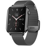 INF Pametna ura V82 kovinski pašček, 1.85 inch HD zaslon, Bluetooth klic Black, (5000310165) | Shoptok.si
