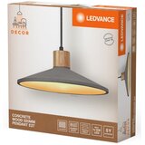 Ledvance Viseća lampa na kablu DECOR CONCRETE 1xE27/15W/230V Ø 32 cm beton siva | Eponuda.com
