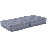  Modularni Pouf Siva 70x70x36 Tkanina | shoptok.hr