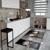  Staza za kuhinju 60x140cm Beli začini - KG-038 | Eponuda.com