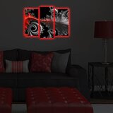 Wallity Set slika sa LED osvetljenjem 3PATDACT-5, 3 Dela | ePonuda.com