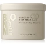 Schwarzkopf Professional Blondme Bondfinity Deep Repair Mask globinsko regeneracijska maska 500 ml | Shoptok.si