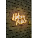Wallity Hakuna Matata - Yellow Yellow Decorative Plastic Led Lighting cene