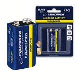 Baterije ESPERANZA ALKALINE 6LR61 9V 1 kom, EZB110  Baterije ESPERANZA ALKALINE 6LR61 9V 1 kom, EZB110 Slike