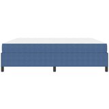  Konstrukcija postelje z vzmetnico Modra 200 x 200 cm blago, (5000123740) Slike