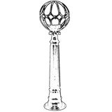 Opviq Vanjska lampa BSU-68081-BSY-M6-BOP, 95 cm, Podna, IP65, E27, 60W, Crna | Eponuda.ba