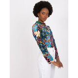 Italy Moda Blouse-DHJ-BZ-6291-1.77P-dark blue | shoptok.hr