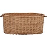 vidaXL košara za drva za ogrjev s ručkama 78x54x34 cm od prirodne vrbe | shoptok.hr