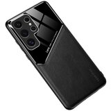 Leather Coated maska za Samsung Galaxy S25 Ultra - Black | Eponuda.ba