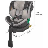 Coccolle Otroški avtosedež iSize 40-150 cm Mago Jet black | Shoptok.si