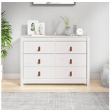  TV omarica bela 100x40x72 cm trdna borovina | Shoptok.si
