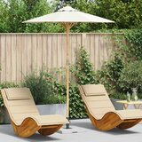  Vrtni suncobran Krem bijela Ø 180 x 230 cm bambus | shoptok.hr