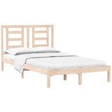  Okvir za krevet od masivnog drva 120 x 190 cm mali bračni | shoptok.hr