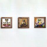 Wallity slika UKZM075, 3 dela, 16 x 16 x 2 cm Cene