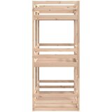 vidaXL Trostruki krevet na kat 80 x 200 cm od masivne borovine | shoptok.hr