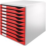  KUTIJA S 10 LADICA FORM SET LEITZ 52810025 CRVENA Cijene
