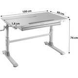 MID.YOU MLADINSKA PISALNA MIZA kovina, leseni material bela | Shoptok.si