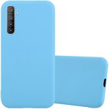 Cadorabo Ohišje, združljiv z Realme v Candy Blue - zaščitni pokrov, narejen iz fleksibilnega silikona TPU, (20592114) | Shoptok.si