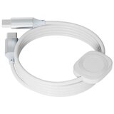 INF 2-v-1 100W magnetni brezžični polnilni kabel z Apple Watch White, (5000276646) | Shoptok.si