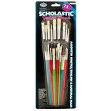  Šolski čopiči s sintetičnimi in naravnimi vlakni - 25-delni set (set) | Shoptok.si