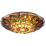 Brilagi tiffany vitražna plafonska lampa luisa 2xE27/60W/230V prečnik 40 cm | Eponuda.com