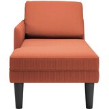  Počivalnik z blazino rdeče oranžna corduroy tkanina, (22054504) | Shoptok.si