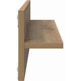  Polica na zidu Zidne 2 pcs Umjetnički hrast 80 x 11,5 x 18 cm | shoptok.hr