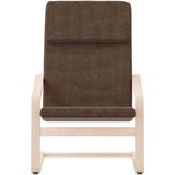  Stol za sproščanje temno rjavo blago, (20698845) | Shoptok.si