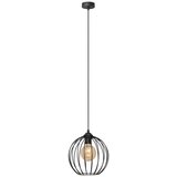  Luster na sajli MERCURE 1xE27/15W/230V prečnik 24 cm crna | Eponuda.com
