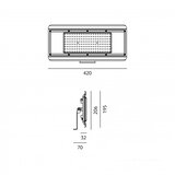  LED tehnička svetiljka 4u1 MULTILUXO LED/200W/230V 4000K IP65 42 cm | Eponuda.com