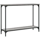  Konzolni stol siva boja hrasta 101x30 5x75 cm konstruirano drvo | shoptok.hr