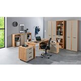 MID.YOU KOMBINIRANA PISALNA MIZA leseni material kašmir, hrast artisan | Shoptok.si