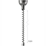 LAMKUR Podesivi luster CHIARA 1xE27/60W/230V srebrna/buk | Eponuda.com