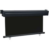 Balkonska bočna tenda 140 x 250 cm crna | shoptok.hr