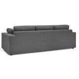 Bobochic Paris Temno siva sedežna garnitura 250 cm Belair – | Shoptok.si
