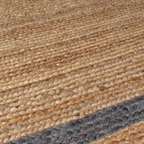 Flair Rugs Siva/naravna ročno tkana preproga iz jute 160x230 cm Grace Grey – | Shoptok.si