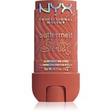 NYX Professional Makeup Buttermelt Glow Stix paličica za osvetljevanje odtenek 13 Left On Melt 5 g | Shoptok.si