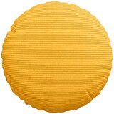  Jastučići za sjedenje 2 pcs Svijetlo žuta Ø30 x 13 cm | shoptok.hr