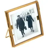 Metalni stojeći okvir u zlatnoj boji 8x8 cm –