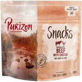  2 x 100 g Purizon Snack za pse po poskusni ceni! - Govedina s piščancem - brez žit | shoptok.hr