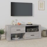 Maison Chic TV omarica - TV enota - Televizijska omarica siva sonoma 100x35x40 cm inženirski les, (21699776) | Shoptok.si