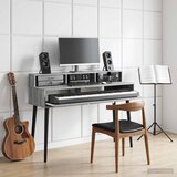 Studio radni stol Siva Sonoma 152 x 42,5 x 36 cm | shoptok.hr