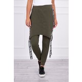 Kesi Pants/suit with khaki selfie inscription | Shoptok.si