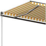  Samostojeća automatska tenda 300 x 250 cm žuto-bijela | shoptok.hr