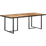 vidaXL Blagovaonski stol 200 cm od grubog drva manga | shoptok.hr