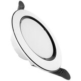  LED ugradna svetiljka LED/7,5W/230V 4000K bela/crna | Eponuda.com
