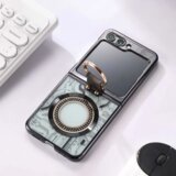  futrola pvc cirkon circle za samsung galaxy z flip 5 crna Cene