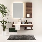 Restilo Temno siva kopalniška preproga 50x70 cm Bati – | Shoptok.si